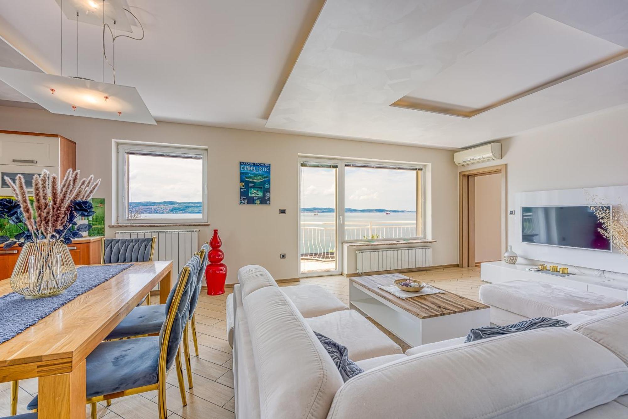 Debeli Rtic Apartments Ankaran Exteriör bild